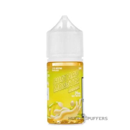Custard Monster Salt – Banana 30mL - Nicotine Strength#24mg>48mg