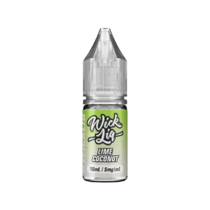 Wick Liq Bar Salt Lime Coconut Nic Salt E-Liquid - Nicotine Strength#20mg>10mg>5mg