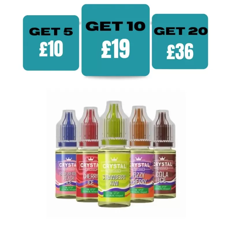 Ske Crystal Nic Salt 10ml - Cherry Ice / 10mg