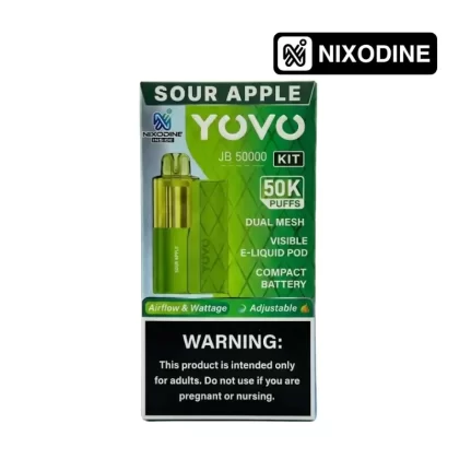 Yovo JB50k Full Kit Nixodine Sour Apple