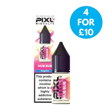 5mg (0.5%) Pixl 10ml Nic Salt E-liquid - Vape Co