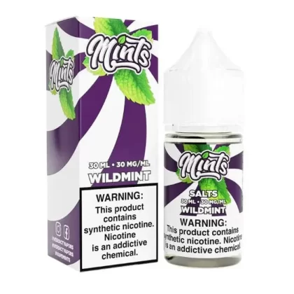 Wild Mint 30ml Salt E-Juice by Mints - Pack Count#Single Pack~Size#30ml~Nicotine#30MG>50MG