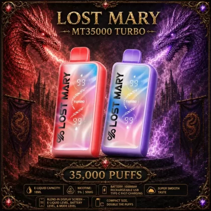 Lost Mary MT35000 Turbo - Strawberry Dragon Lemonade (Lemonade Edition) - Vapeciga