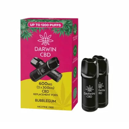Darwin CBD 600mg Prefilled Pods X2 - Fruit Punch