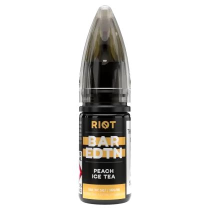 Peach Ice Tea Riot Bar EDTN Nic Salt 10ml - Vapeshop Co