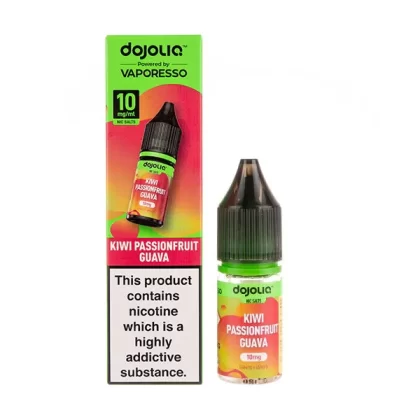 Kiwi Passionfruit Guava Dojoliq Nic Salt E-Liquid by Vaporesso - 10mg