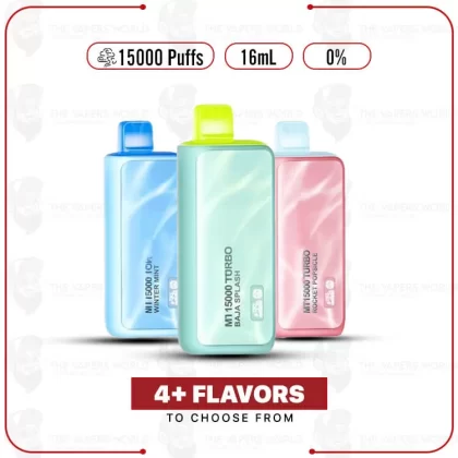 MT15000 TURBO 0% Nicotine Disposable Vape - Thevapersworld