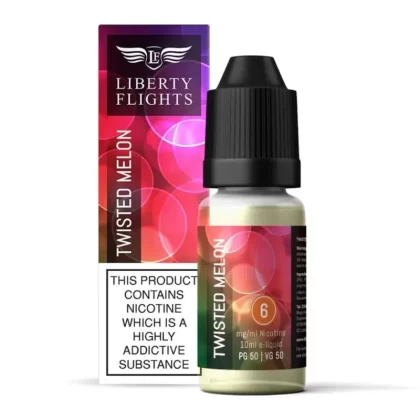 Twisted Melon E-Liquid by Liberty Flights (10ml) - 18mg