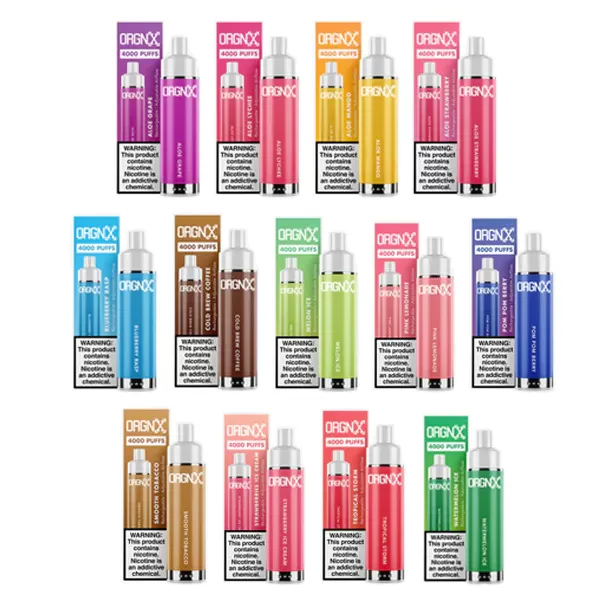 Sale $15.50 – ORGNX Disposable | 4000 puffs | 9mL | 5%