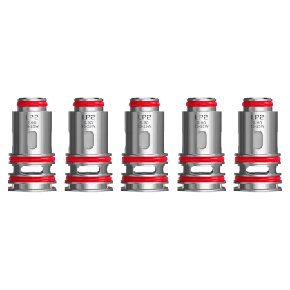 SMOK RPM 4 Replacement Coils (Pack of 5) - LP2 - LP2 DC 0.6 Ohms, LP2 Mesh 0.23 Ohms (Discontinued) (41527F)