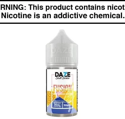 LEMON PASSIONFRUIT BLUEBERRY BY 7 DAZE FUSION SALT 30ML - Vapejuice