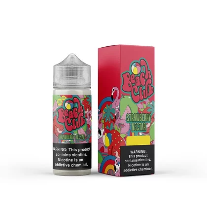 Beach Club E-Liquid 100ml - Strawberry Nectar / 6mg