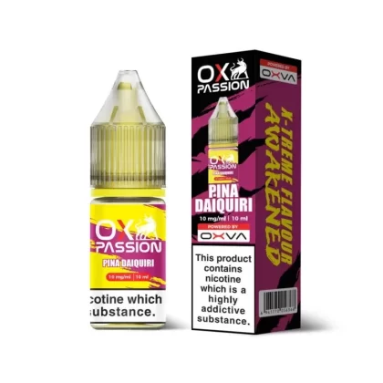 Ox Passion Pina Daiquiri Nic Salts By Oxva