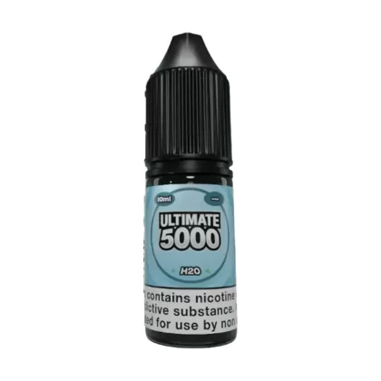 H2O Saltnic vape Juice by Ultimate 5000 - 10 Pack - Strength 10mg