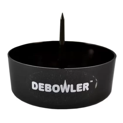Debowler Ashtray w/ Cleaning Spike | 4 Inch - Debowler Black