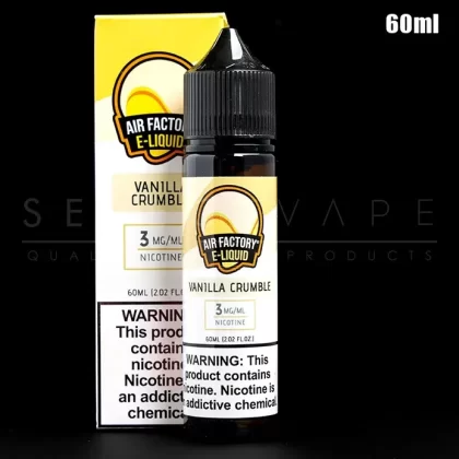 Air Factory – Vanilla Crumble Eliquid 60ml