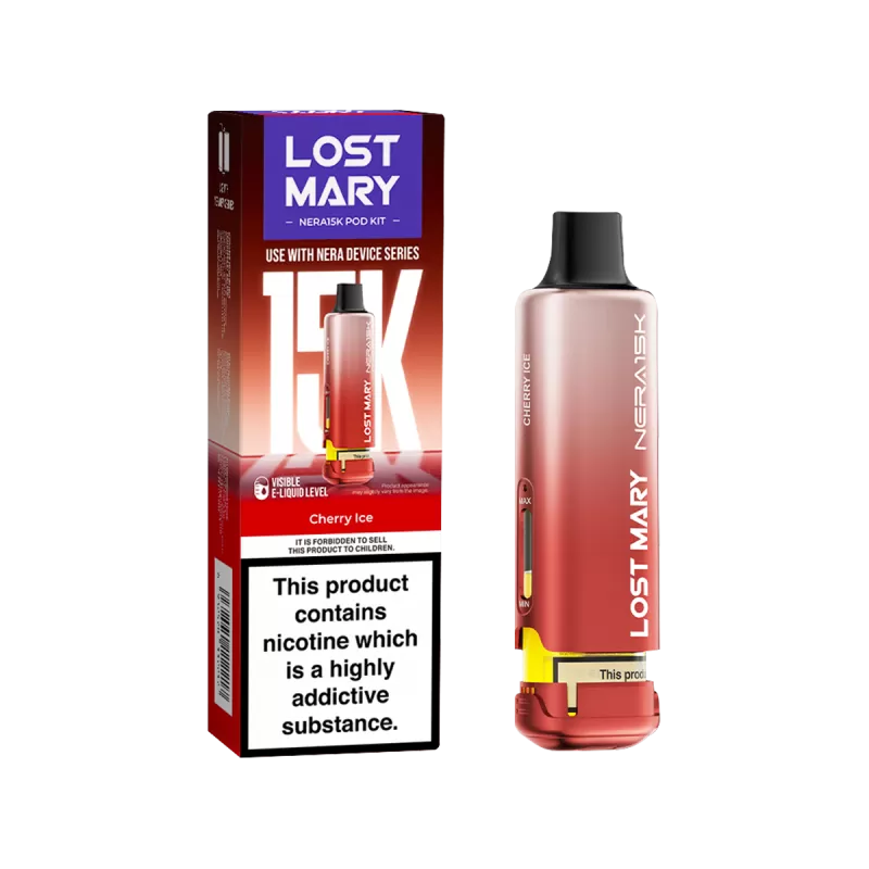 Cherry Ice Lost Mary NERA15K Refill Pack - Vapeshop Co