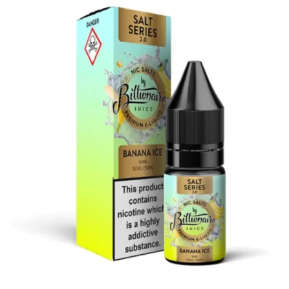 Billionaire Juice Banana Ice Nic Salt E-Liquid - 10mg