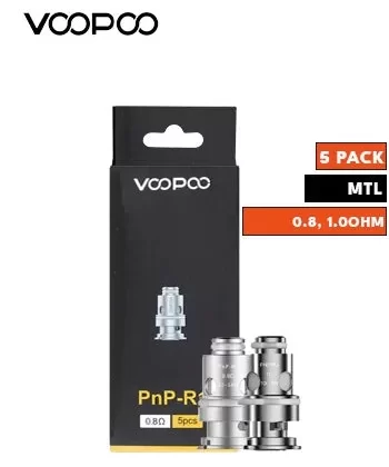 Voopoo PNP R Replacement Coils - R2 - 1.0 Ohm - Five Pack