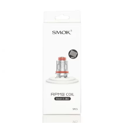 SMOK RPM 3 Replacement Coil (5pcs/pack) for RPM 5 (Pro)/Nord 5/RPM 100/RPM 85/Nord GT kit - 0.15ohm / CN-SZ