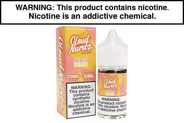 PEACH MELON BY CLOUD NURDZ SALT 30ML - Vapejuice