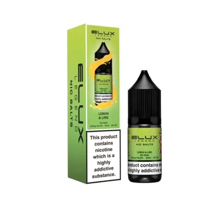 Lemon Lime Elux Legend 10ml Nic Salt E Liquid