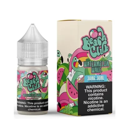 Watermelon Wave by Beach Club E-Liquid 30mL (Salts) - Vaporider Deals