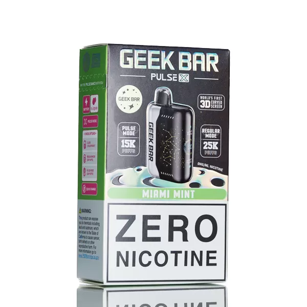 Geek Bar Pulse X Zero Nic 25k 25000 Puffs Disposable Vape - 18ML - Sour Fcuking Fab - Image 3