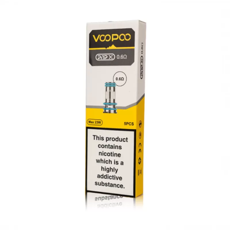 Voopoo PNP-X 0.15ohm, 0.3ohm & 0.6ohm Replacement Coils – Singles & Packs of 5 - Vapourdays Co