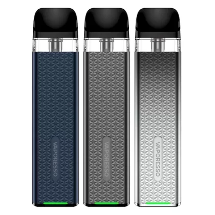 Vaporesso Xros 3 Mini Pod Kit - Colour#Aqua Green>Black>Lemon Yellow>Lilac Purple>Space Grey>Navy Blue>Rose Pink>Sky Blue>Icy Silver>Phantom Green>Phantom Gold (2C5EE2)