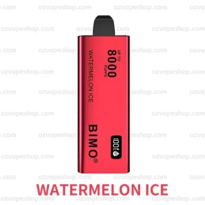 BIMO 8000 Puffs- WATERMELON ICE - Ozvapeone (F4CC47)