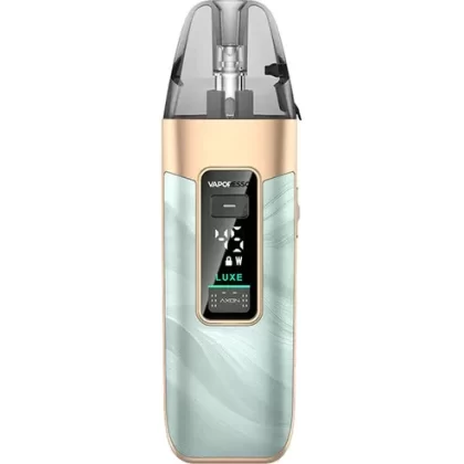 Vaporesso Luxe X3 Pod Mod 45W – 2600mAh - Carbon Black, Fluid Blue (A67F4A)