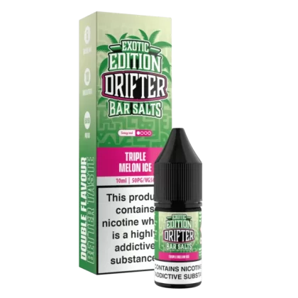 Drifter Bar Salts Exotic Edition Triple Melon Ice Nic Salt