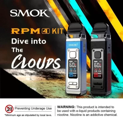 SMOK RPM 4 Pod Kit – 1650mAh 60W