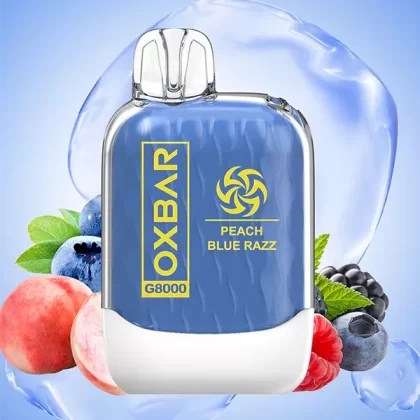 OXVA OXBAR Peach Blue Razz G8000 Disposable Pod 8000 PUFFS
