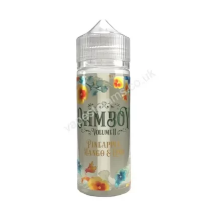 Ohm Boy Volume 2 Pineapple Mango & Lime 100ml E-Liquid Shortfill - Vapestreams Co