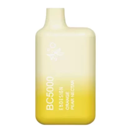 (ELF BAR) EBDESIGN BC5000 Disposable Vape – 5000 puff – Orange Pear NECTAR