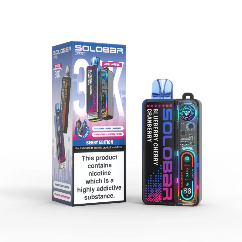 Solobar Boost 30K Prefilled Pod Kit - Red Edition
