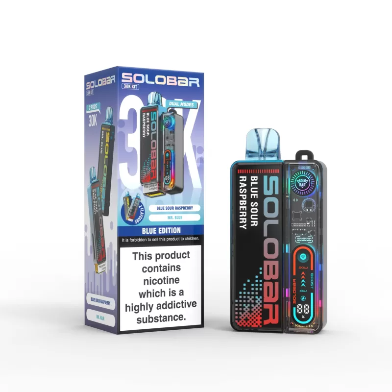 Solobar Boost 30K Prefilled Pod Kit - Red Edition - Image 2