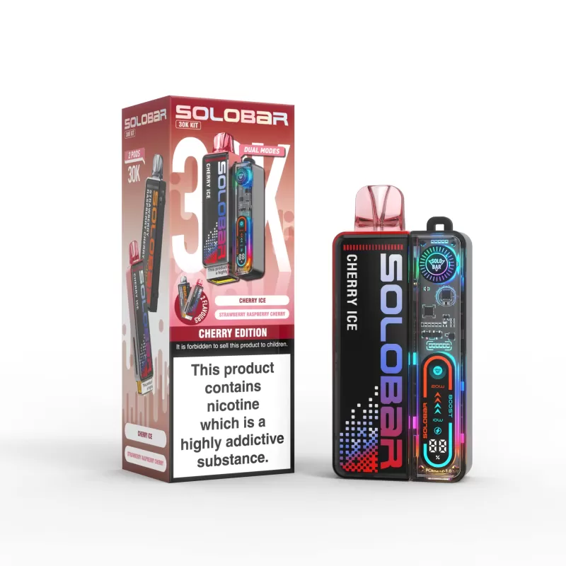 Solobar Boost 30K Prefilled Pod Kit - Red Edition - Image 3