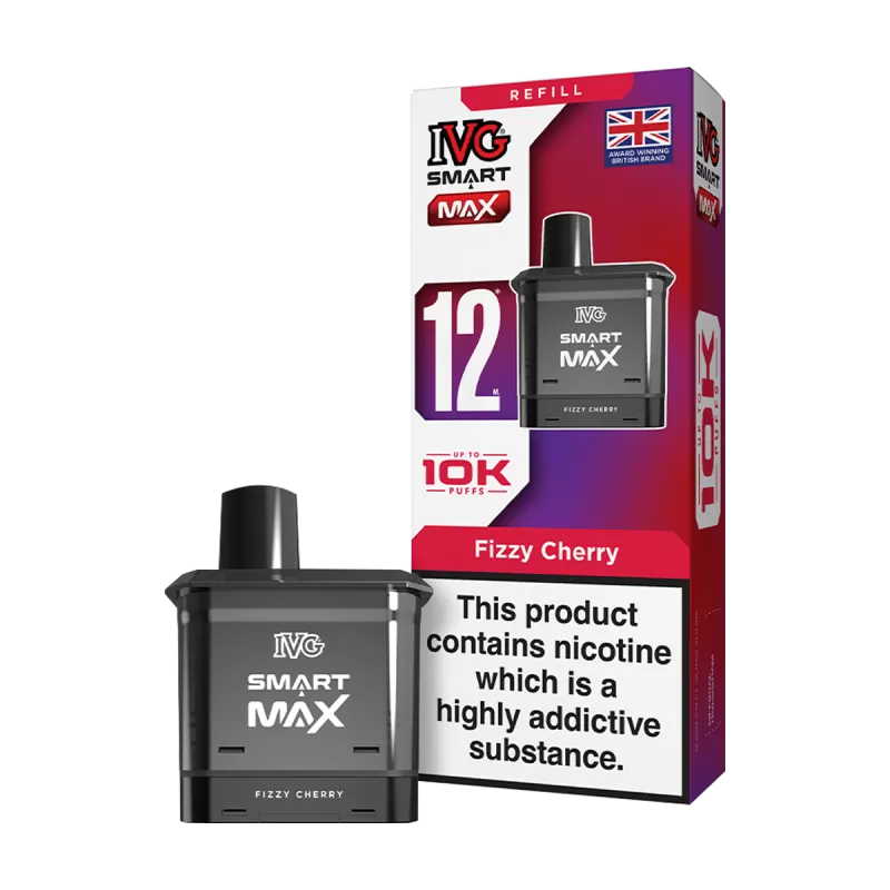 Fizzy Cherry IVG Smart Max Refill Pack - Ecigwizard