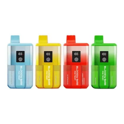 Bloody Bar 20K Prefilled Pod Kit - Nicotine Strength#20mg~Flavour#Blue Razz Bear & Bear Mix>Blue Razz Ice & Blueberry Raspberry>Blueberry Raspberry & Cherry Ice>Blueberry Sour Raspberry & St (F56939)