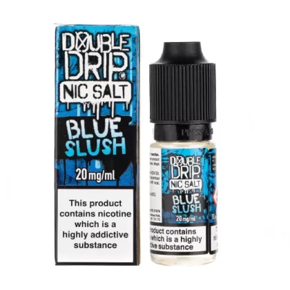 Blue Slush Nic Salt E-Liquid by Double Drip - 20mg