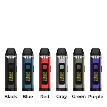 UWELL CROWN D POD KIT (CRC) *LAST CALL* - Color#BLACK>BLUE>GREEN>GREY>PURPLE>RED