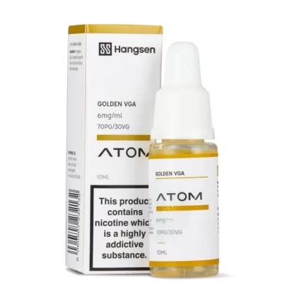 Golden VGA E-Liquid Atom Series by Hangsen (10ml) - 6mg