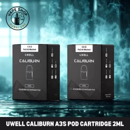 UWELL Caliburn A3S Pod Cartridge 2ml Replacement Pod Cartridge in Dubai, UAE - Vapeshopdubaiuae