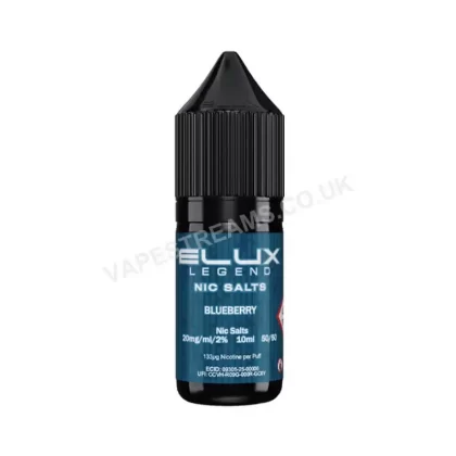 Elux Legend Blueberry Nic Salt E-Liquid - Vapestreams Co