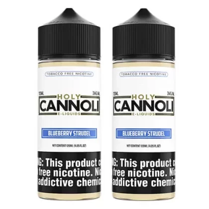 Holy Cannoli Blueberry Strudel 2 Bottle Bundle - Vape Product, Vape Product (78E708)