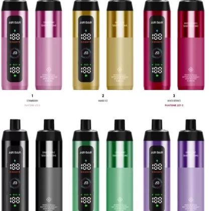 Air Bar - E-Shisha Rechargeable Disposable Vape 15,000 Puffs - 3 mg / Mixed Berries