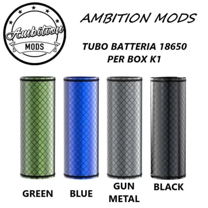 Tubo batteria Box K1 Green – Ambition Mods